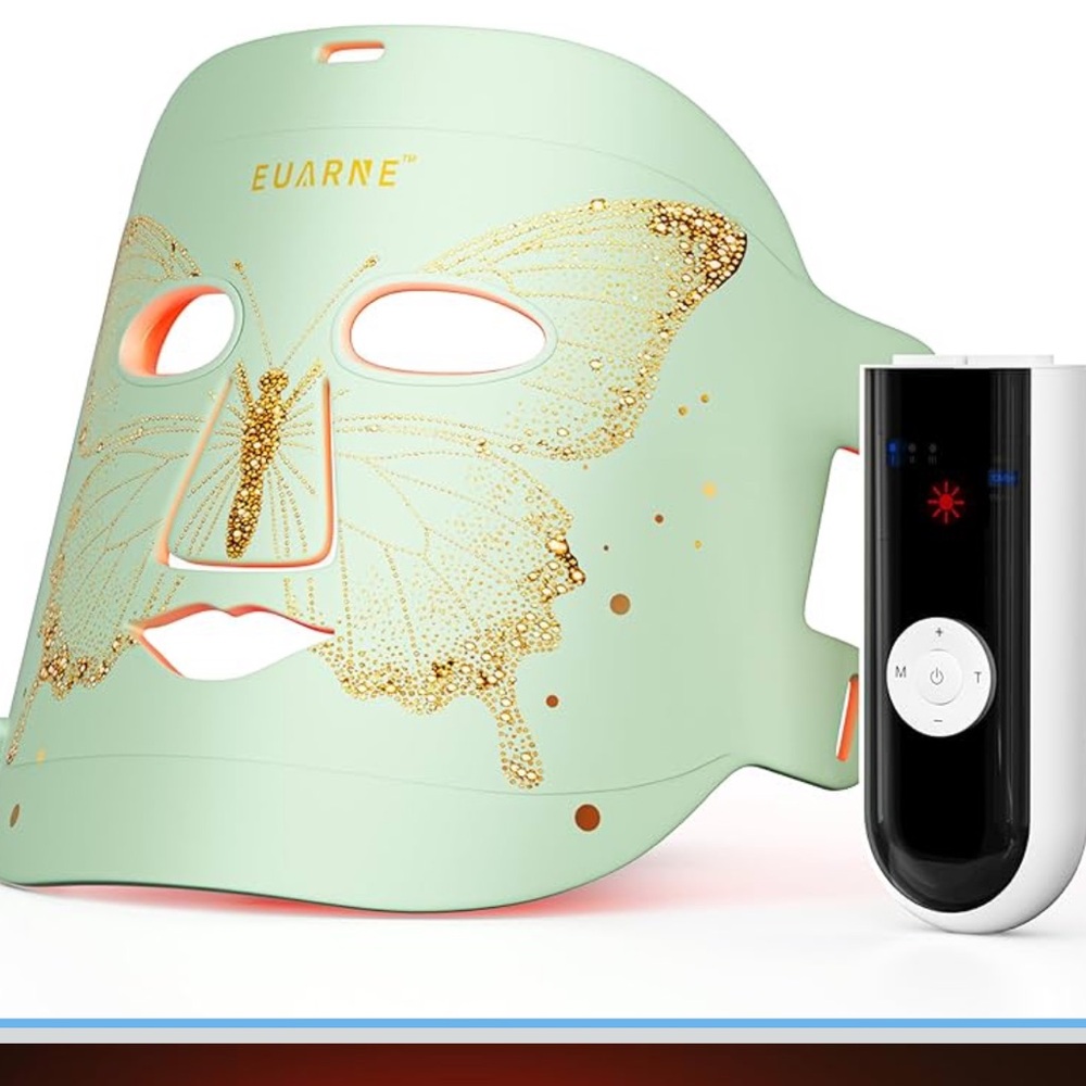 Red Light Therapy Facial Mask 324 LEDs and 4 mode light therapy mask
